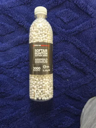 Bolas Airsoft 6mm 0,20g UltraSport 3000 uds