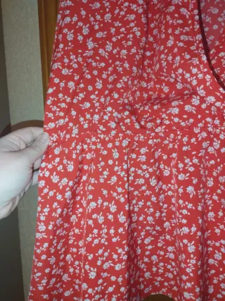 Blusa floral manga larga