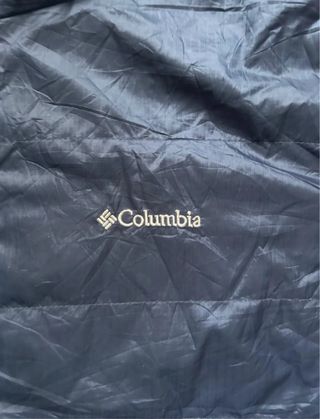 Chaqueta Columbia con capucha azul