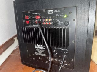 Sistema Sonido B&W + Subwoofer