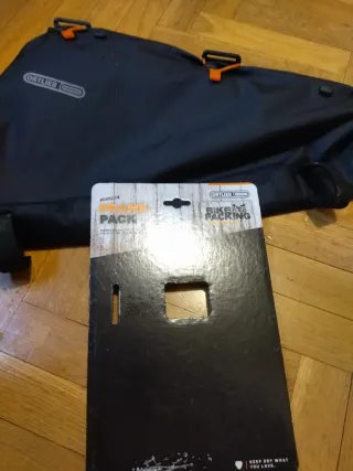 Ortlieb Frame-Pack RC 6 l. Bolsa Cuadro Negra Mat