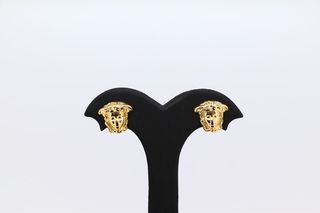 PENDIENTES MEDUSA GRANDES. Oro 18k.