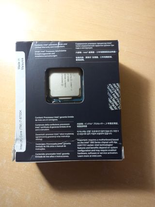 NUEVO Intel Core i7-8700K Procesador PRECINTADO