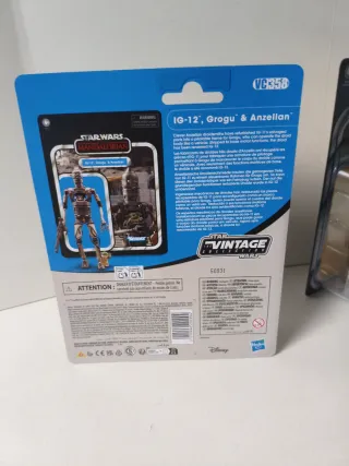 The Mandalorian IG-12, Grogu & Anzellan VC358