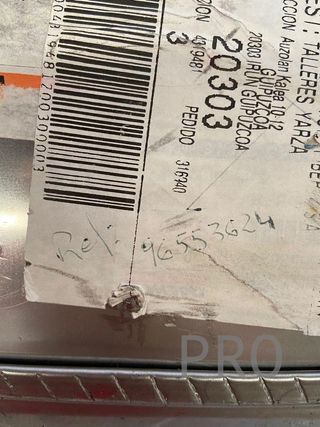 Chevrolet lacetti tubo de escape ref: 96553624