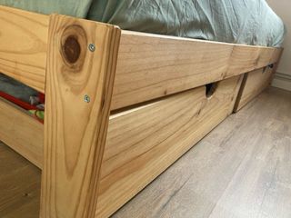 Cama Lufe con cajones 150x200