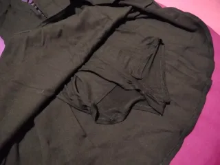 Vestito con culotte nero