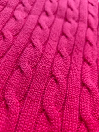 Vestido de punto Polo Ralph Lauren rojo