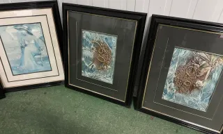 Lote de 6 cuadros decorativos