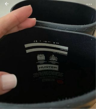 Botas Hunter Negras Talla 37