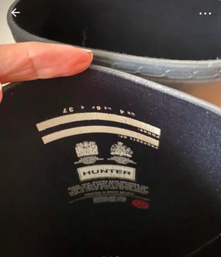 Botas Hunter Negras Talla 37