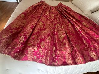 Falda Alicantina Talla 38-40 Brocado Dorado