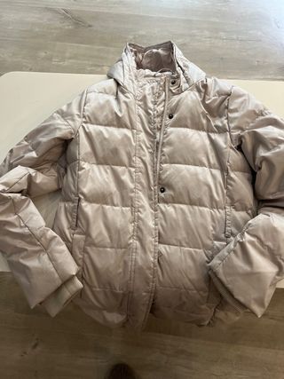 Plumífero GAP niña beige Talla M