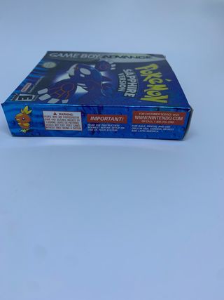 Pokémon Sapphire per Nintendo GBA