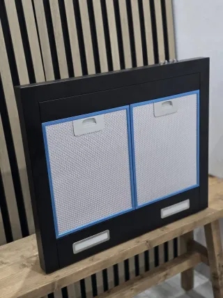 Campana Extractora 60cm Negra