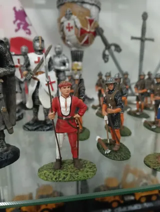 Figuras Arquero Inglés Edad Media 8 euros la unida