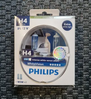 PACK Bombillas Philips WhiteVision Xenon