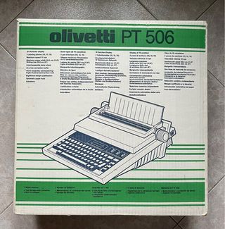MAQUINA DE ESCRIBIR OLIVETTI PT 506