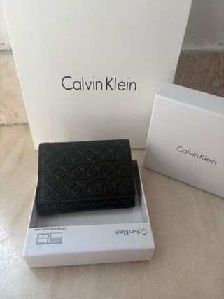 Portafoglio Calvin Klein nero