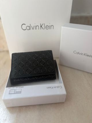 Portafoglio Calvin Klein nero