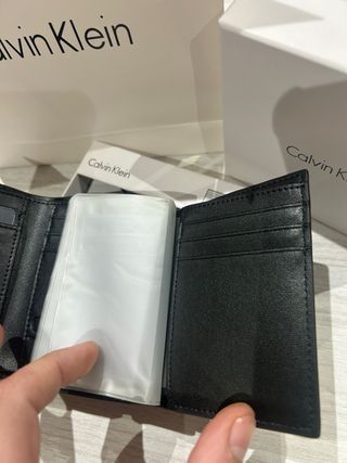 Portafoglio Calvin Klein nero
