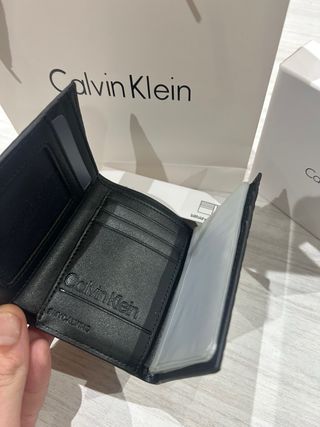 Portafoglio Calvin Klein nero
