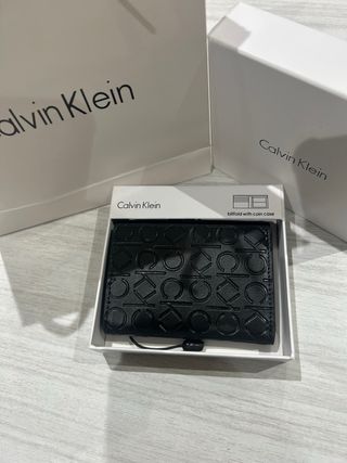 Portafoglio Calvin Klein nero