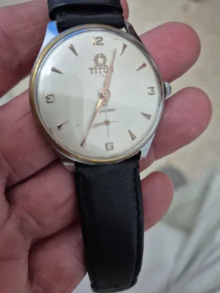 Reloj Titus Oro y Plata