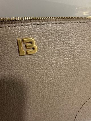 Bolso Bimba y Lola Piel Beige Nuevo