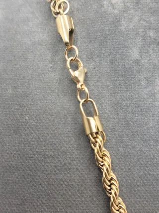 Colgante Serpiente Chapado en Oro