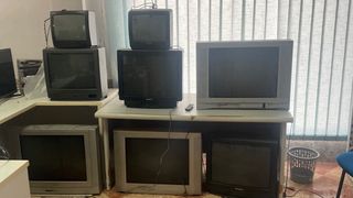 Lote Televisores Antiguos Sony y Panasonic