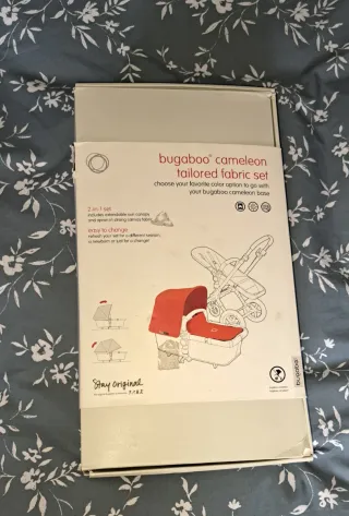 Capota y cubrepies Bugaboo Camaleon 3