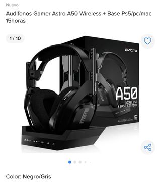 Audífonos Astro A50