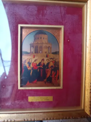 Stampa di rame antica