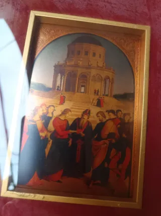 Stampa di rame antica