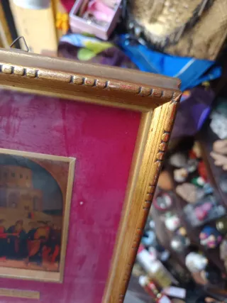 Stampa di rame antica