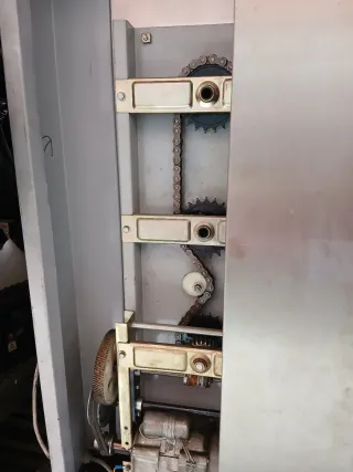 Asador de pollos a gas