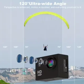 Cámara de Acción HD 1080p