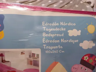 Edredón Peppa Pig Mi Mejor Amiga