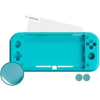 Custodia in silicone per Nintendo Switch Lite con grip + proteggi schermo