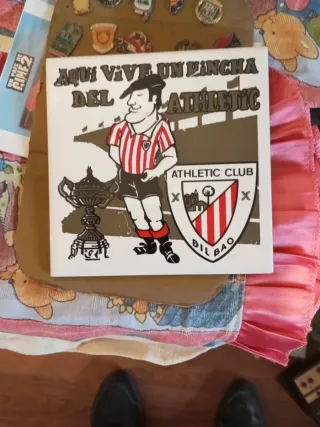 Azulejo Athletic Club Bilbao.
