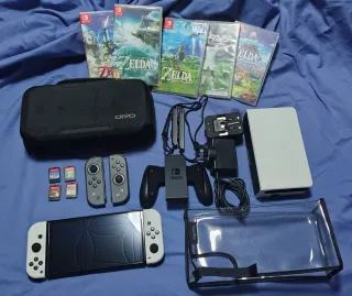 Nintendo Switch OLED Bianca