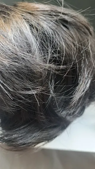 Pelucas negras y castañas