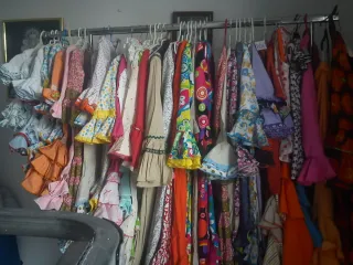 Traje de flamenca se vende o se cambia