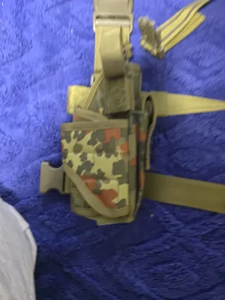 Pistolera Táctica Airsoft Camuflaje