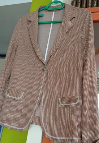 Chaqueta Blazer Moda Italiana Mujer