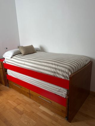Cama nido 90x190cm con colchones