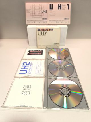 Colección DVD Hikaru Utada UH1, UH2, UH3