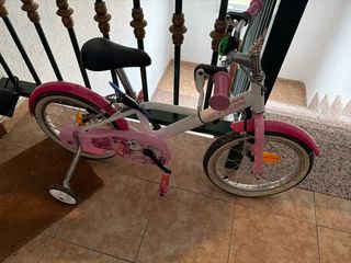 Bicicleta infantil B'Twin niña