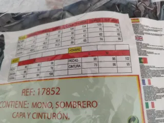 Disfraz Villano Estelar Talla S